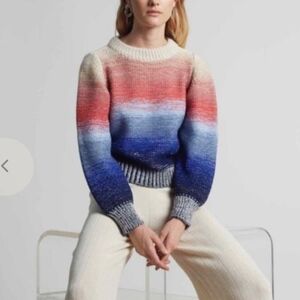ELEVEN SIX LUCY SWEATER OMBRE S